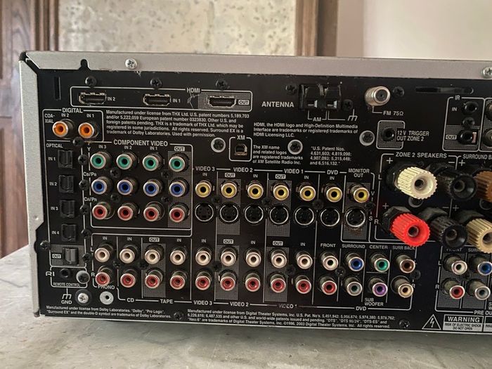 Onkyo Av Receiver TX-SR804