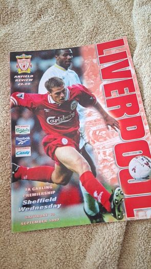 Vintage Liverpool FC Match Programmes 1990's x9