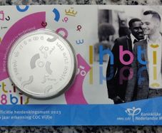 Netherlands 5 Euro Uncirculated Coin 2023 - 50 years of COC Vijfje recognition - Dutch Coincard Catalogue