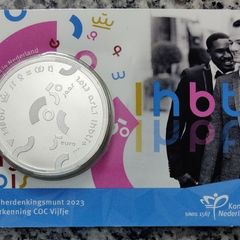 Netherlands 5 Euro Uncirculated Coin 2023 - 50 years of COC Vijfje recognition - Dutch Coincard Catalogue