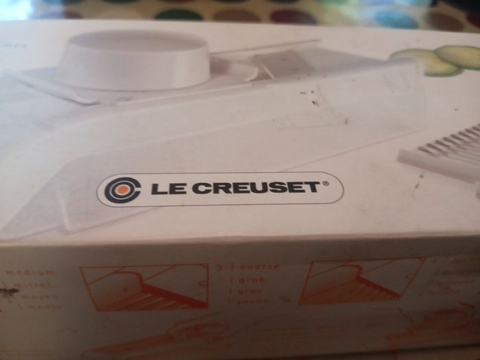 vintage le creuset vegetable slicer