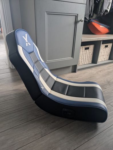 Rocker Orbit eSports 2.0 Audio Floor Rocker Gaming Chair Blue