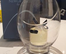 Newgrange Glass candle holder