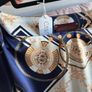 100% Silk Kaftan Handmade Kaftan Dress New Image 3