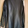 Norris Raymond Real Leather Black Jacket UK 12 Image 3