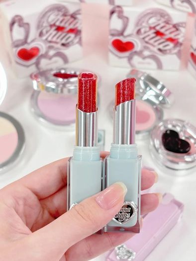 C-Beauty Joocyee x Chupa Chups Collaboration Sweetheart Series Lip Gloss in 533 Zero Degree Berry