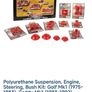 VW Golf & Jetta MK1, Scirocco Mk1&2 polybush kit Image 4