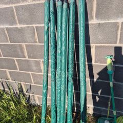 Poles for trampoline