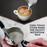 Barista Max Espresso Machine | Latte & Cappuccino Coffee Maker with Integrated Bean Grinder & Steam Wand | 2.8 L Water Tank | 15 Bar Italian Pump | Stainless Steel (FREE POSTAGE) Image 5