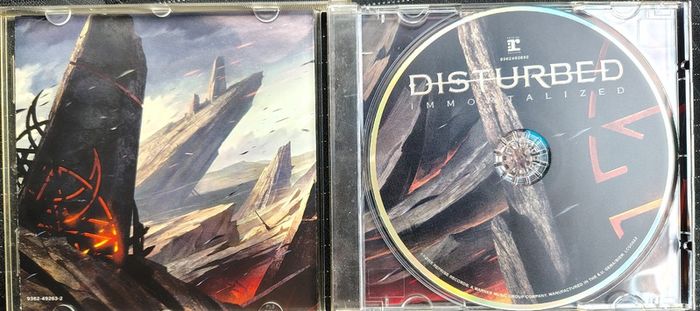 Disturbed - Immortalized CD (2015) Nu Metal EX+