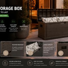 outdoor storage box free delivery