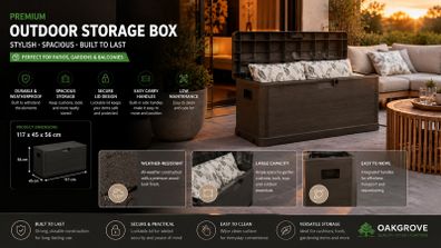 outdoor storage box free delivery