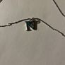 Letter N initial necklace Image 2