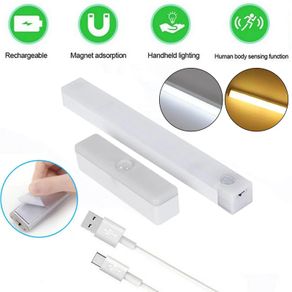 Motion Sensor Light Wireless LED Night Lights Bedroom Decor Light Detector Wall Decorative Lamp Staircase Closet Room Aisle Light