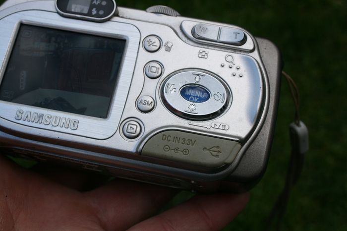 Samsung Digimax A6 6.0MP Compact Digital Camera Silver Tested
