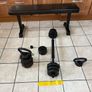 Nice Handy Gy Weights / Bench Set!! Image 5