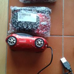 New Red Car Usb Mice.