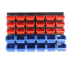30pcs Plastic Storage Boxes / Lin Bin Set For Nuts Bolts Screws