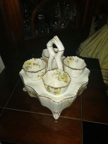 Vintage Porcelain CARLTON egg holder