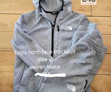 north face tracksuit boys