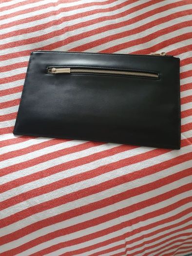 handbag black smyth & canova clutch