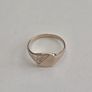 Vintage 9ct Gold Small Signet Ring Image 4