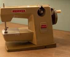 1950s Vulcan Countess Toy Sewing Machine