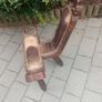 Rare Irish Folk Birthing Chair Image 3