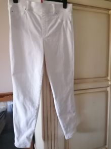 White Spanx Jeans XL