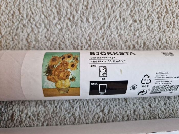 Painting Large Ikea painting