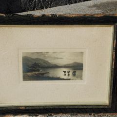 Small Antique Print by Elmer Keene lot of 2