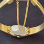 Orient Gold tone watch Image 3