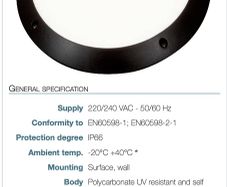 Elplast 75400 Full M00n 42w Light