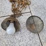 antique moroccan brass ceiling lamp Image 2