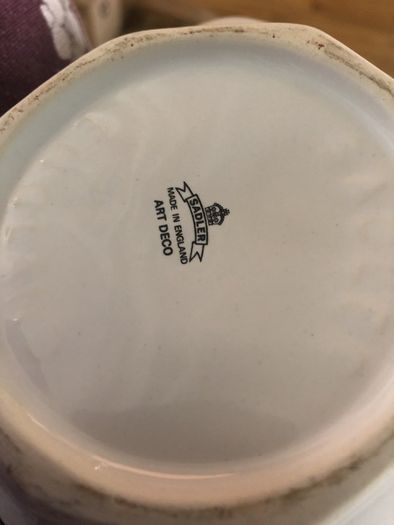 sadler art deco tea pot