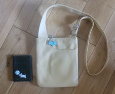 Vintage Radley Leather Crossbody Bag & Free Passport Cover