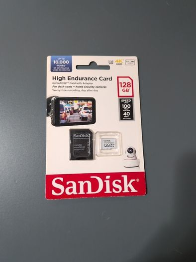 MicroSDXC High Endurance 128GB 3 V30