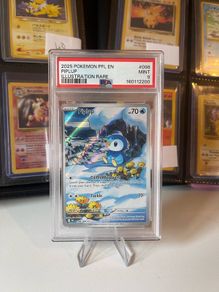 Piplup Illustration Rare Pokemon Card PSA 9