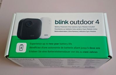 Blink Outdoor 4 Camera (Sync Module Core included)