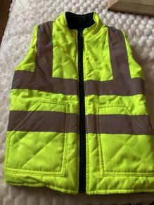 Hi vis horseriding gilet
