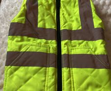 Hi vis horseriding gilet