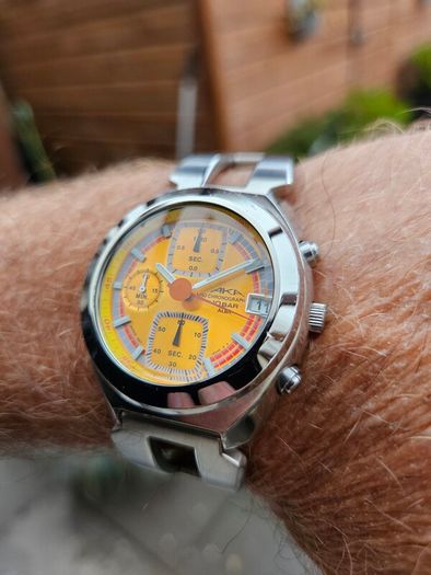 Watch Seiko Aka Alba Chronograph.