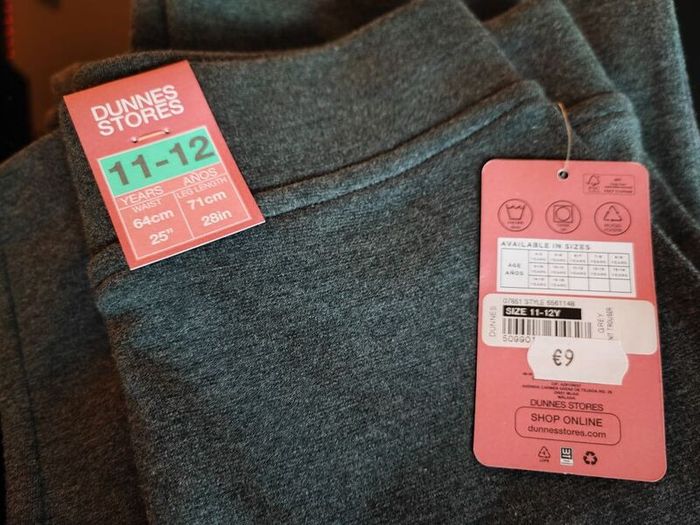 school trousers knitted cotton