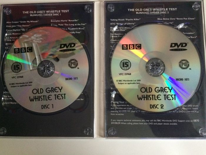 The Old Grey Whistle Test (Volumes 1-3) BBC [Music DVD]