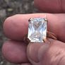 9 Carat Gold Gem Set Ring (6.5 grams) Image 8