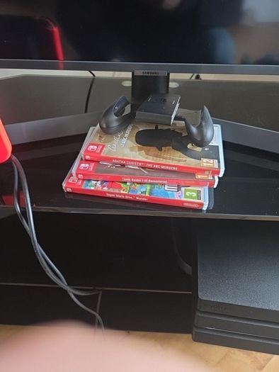 Nintendo Switch Complete with Dock & Accessories and  4 games