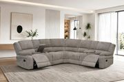 Corner recliner sofa