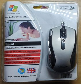3 Button Wired Mouse USB Wired Computer Mouse