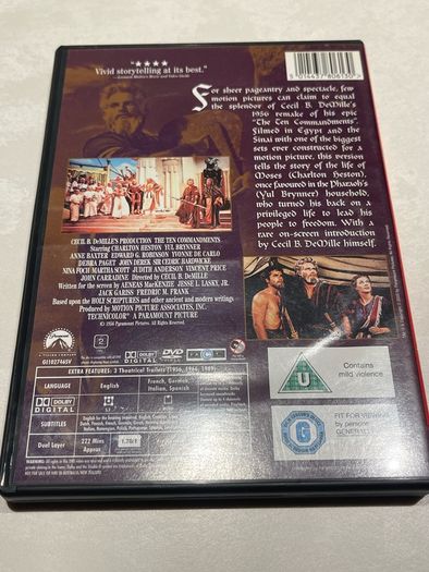 Cecil B DeMille's 'The Ten Commandments' (DVD)