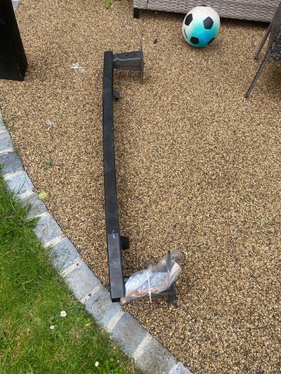 Berlingo rear crash support bar